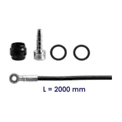 ELVEDES slangenset voor Magura 2m Banjo + onderdelen