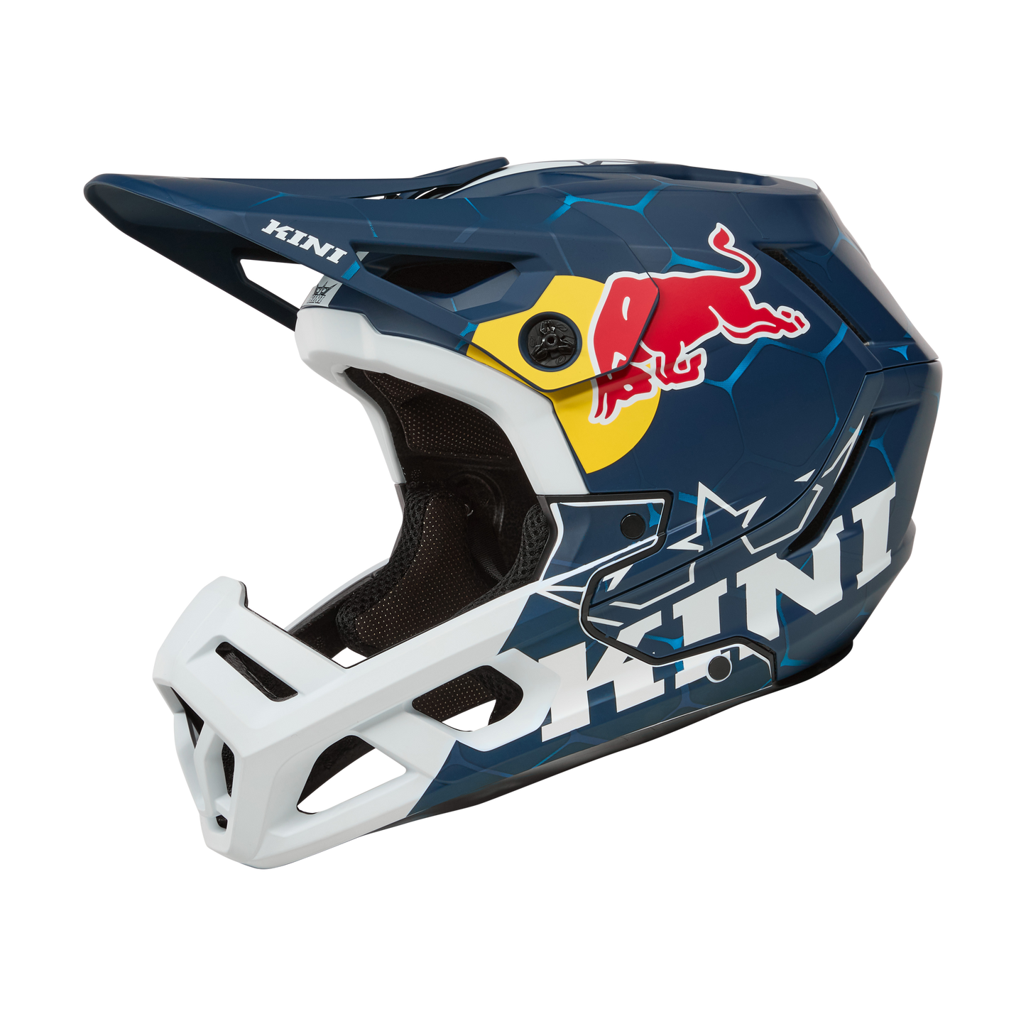 O'NEAL EC KINI RED BULL 1.0 Helm Wit/Blauw