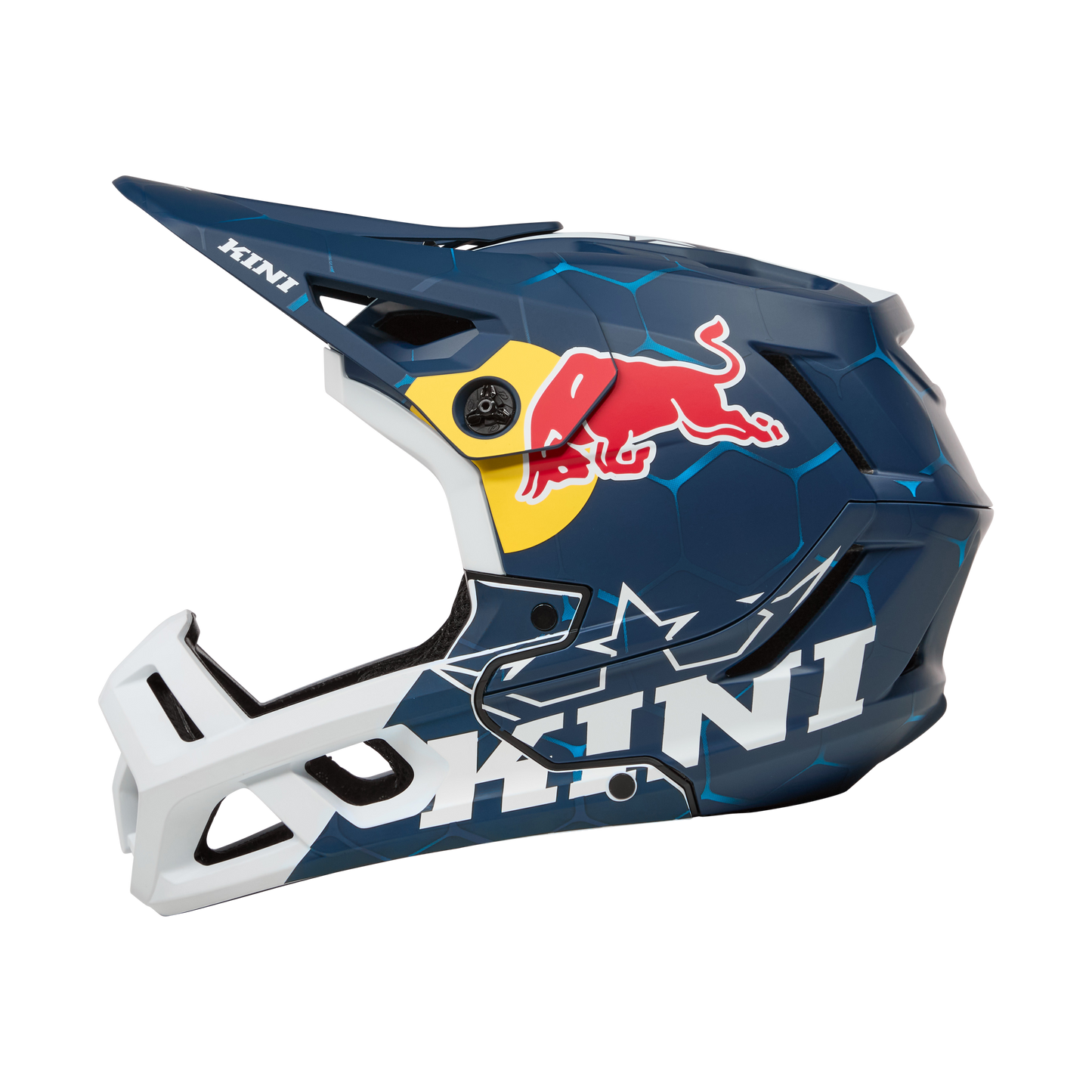 O'NEAL EC KINI RED BULL 1.0 Helm Wit/Blauw