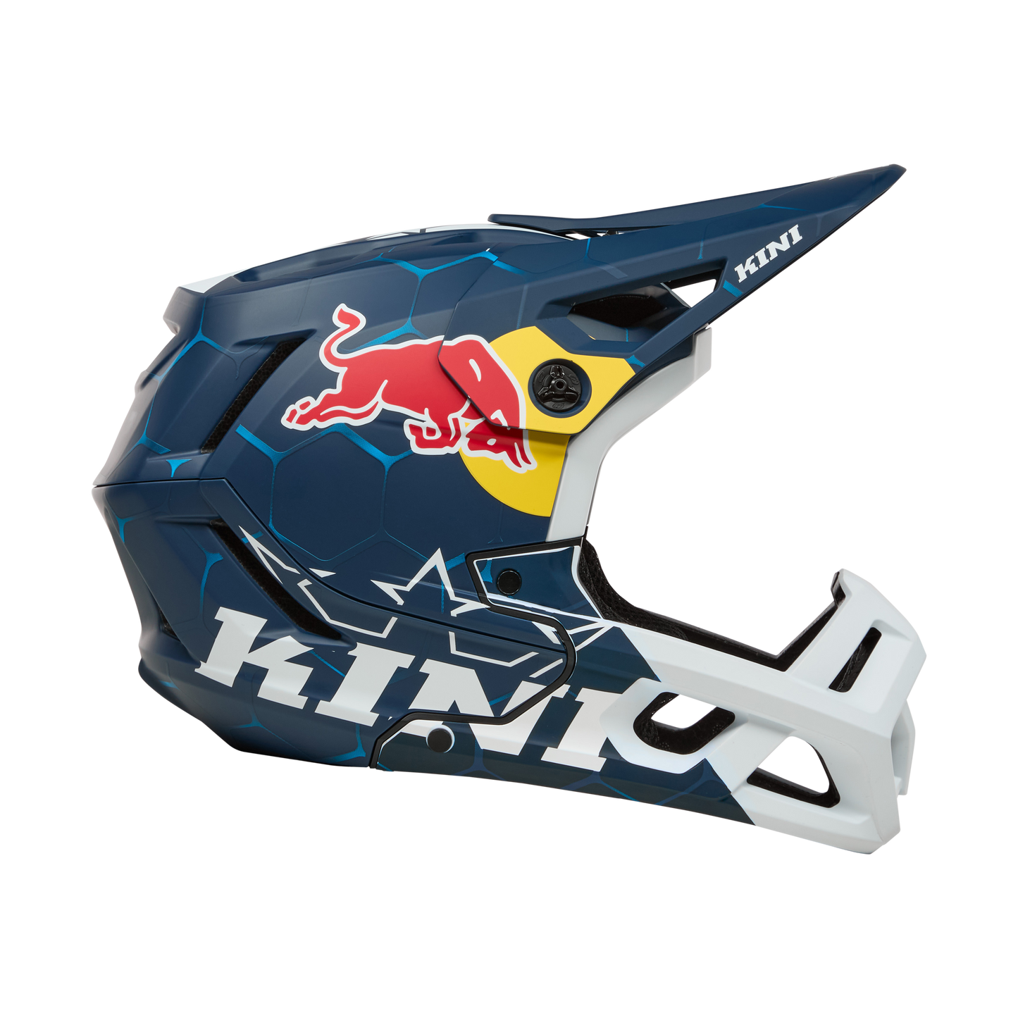 O'NEAL EC KINI RED BULL 1.0 Helm Wit/Blauw