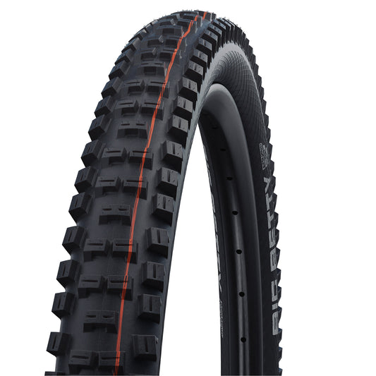 SCHWALBE BIG BETTY 29x2.60 ADDIX SOFT SUPERTRAIL Tubeless Ready Zacht Zwarte band