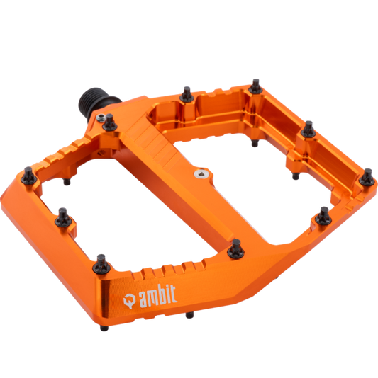 AMBIT Breach Small Orange platte pedalen
