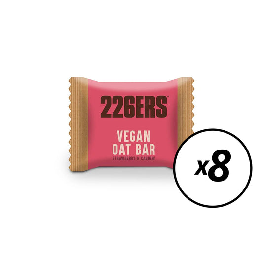 8 Energy Bars 226ERS AVOINE VEGAN (50G) Aardbei Cashew - Kort Gedateerd