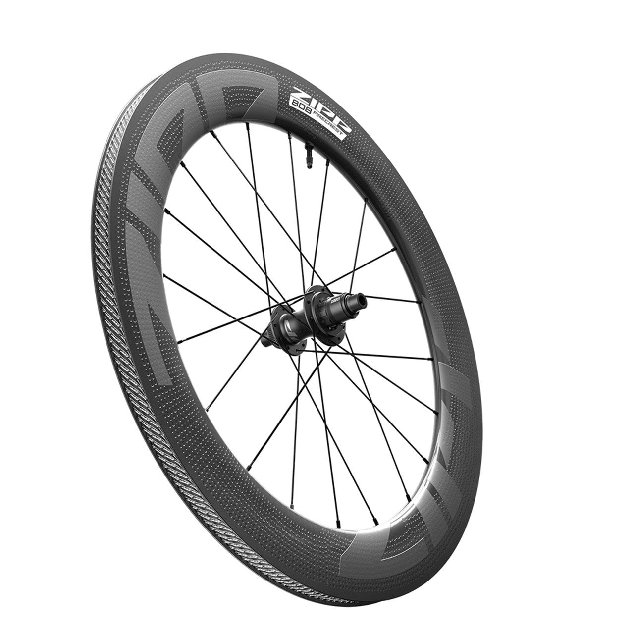 Paar ZIPP 808 FIRECREST DISC Tubeless wielen (Center Lock)