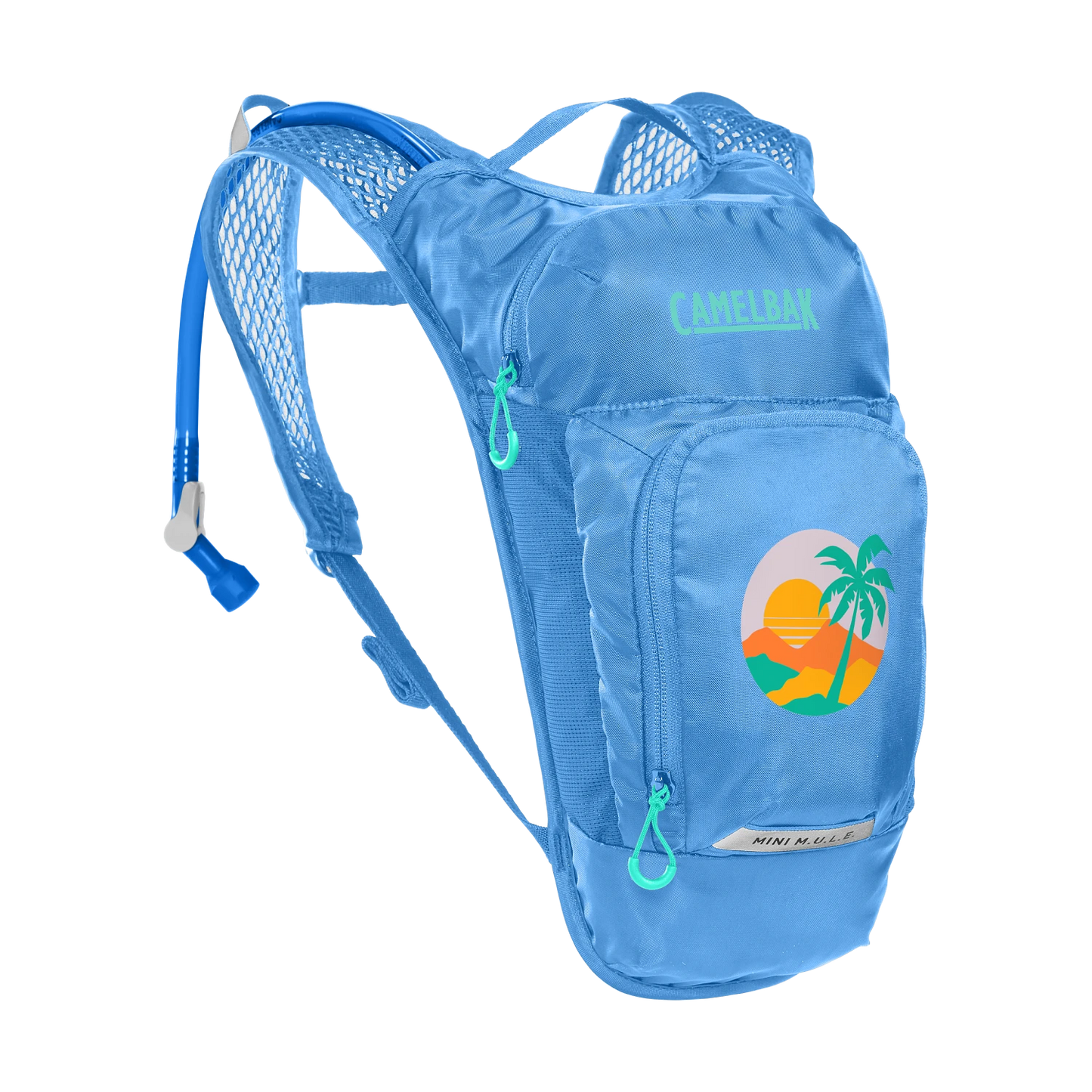 CAMELBAK MINI MULE 5 L Junior Blauw Palm Hydratatietas
