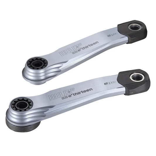 E.THIRTEEN E-SPEC HELIX RACE ALLOY cranks voor Fazua Ride 60 Zilver