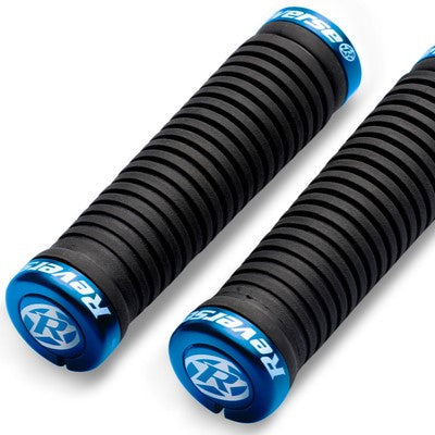 ONDERDELEN TAPER Lock-On handgrepen Ø 34-30mm Zwart/Blauw