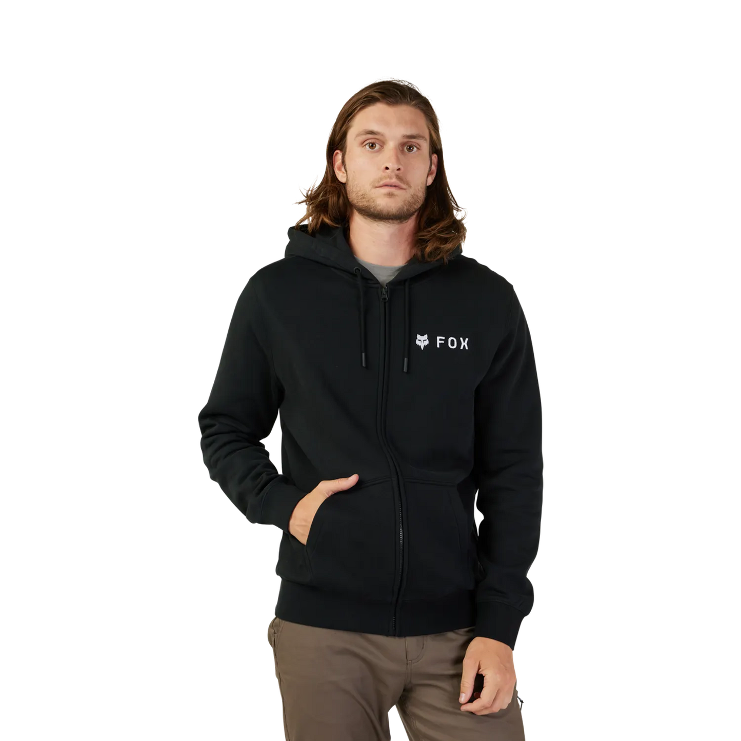 FOX ABSOLUTE ZIP Hoody Zwart