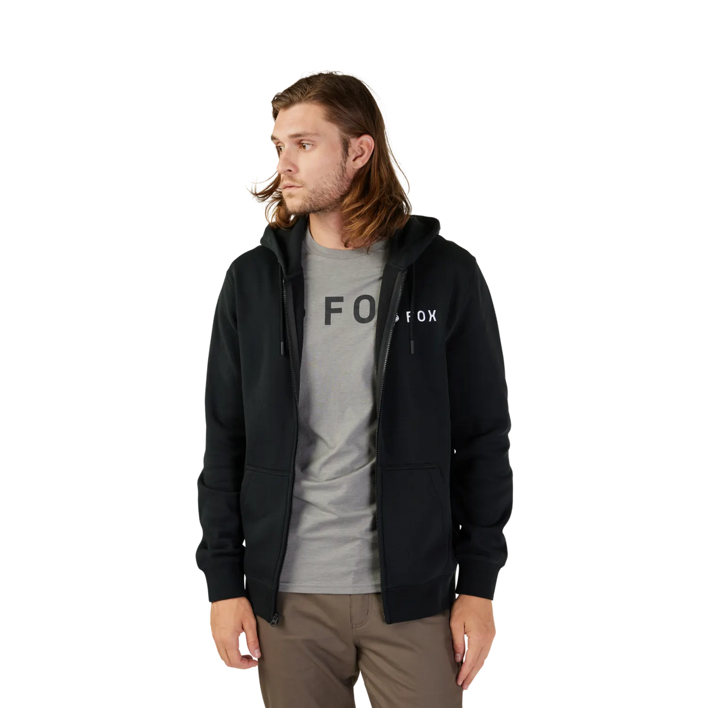 FOX ABSOLUTE ZIP Hoody Zwart