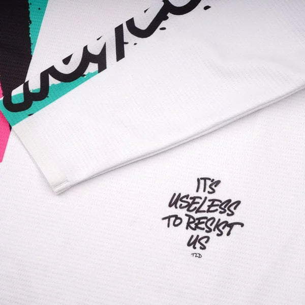 TROY LEE DESIGNS SPRINT FULL PULL Junior Lange Mouw Jersey Wit