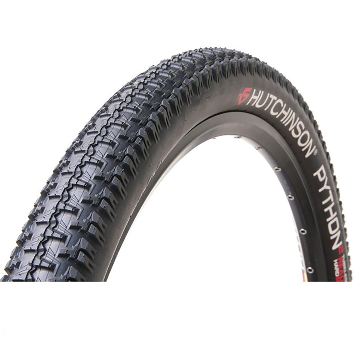 Pneu HUTCHINSON PYTHON 2 26x2,10 RACE RIPOST XC TUBELESS READY TRINGLE SOUPLE Noir