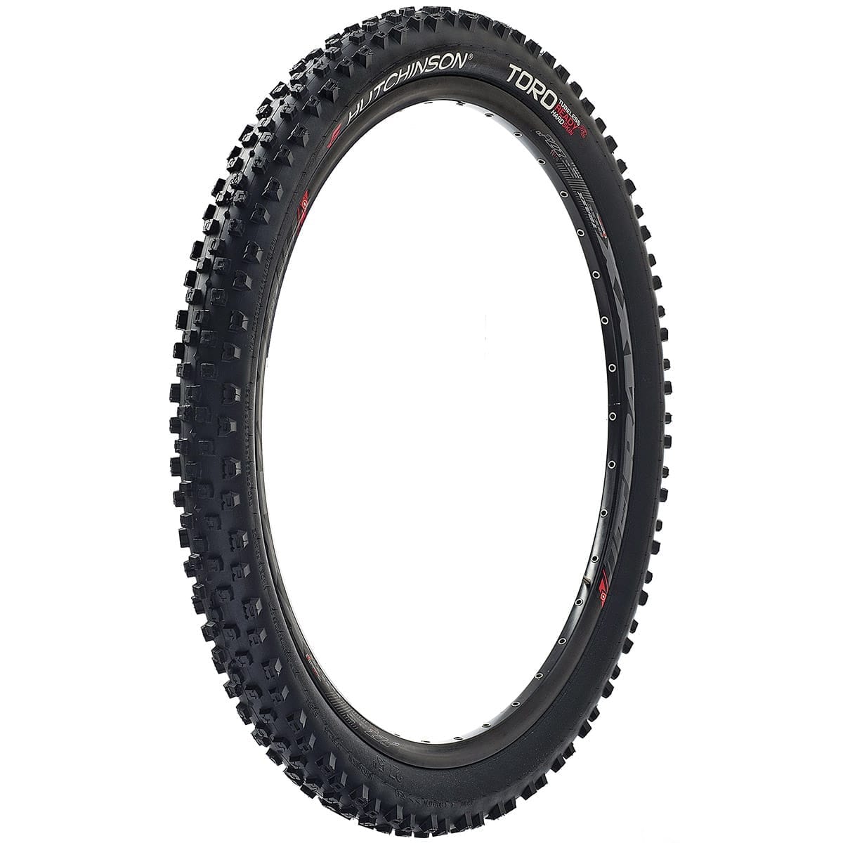 Pneu HUTCHINSON TORO 29x2.35 HARDSKIN RACE RIPOST GRAVITY TUBELESS READY TRINGLE SOUPLE Noir