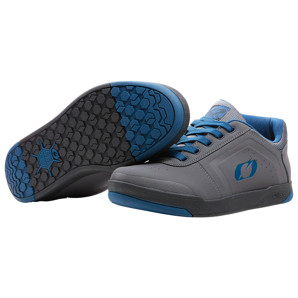 O'NEAL PINNED PRO FLAT MTB Schoenen Grijs/Blauw