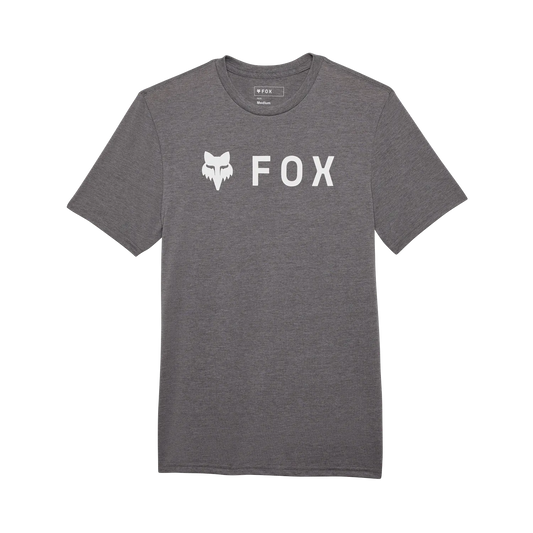 FOX ABSOLUTE TRUDRI Technisch T-shirt Korte Mouw Grafiet Grijs
