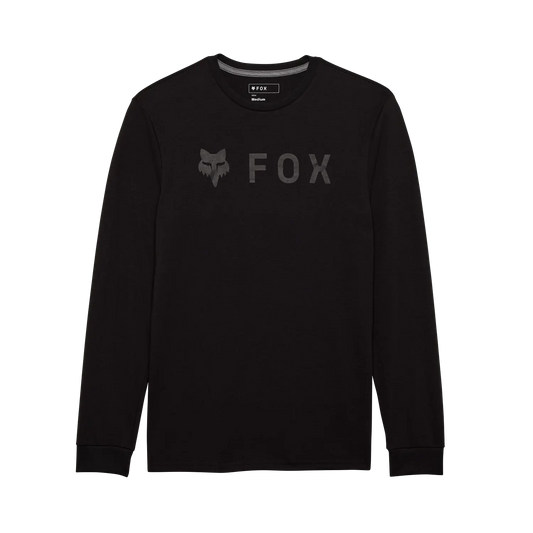 FOX ABSOLUTE TRUDRI Technisch T-shirt Lange Mouw Zwart