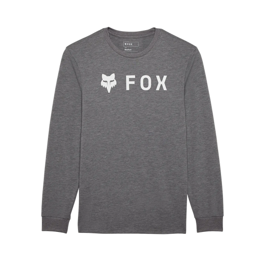 FOX ABSOLUTE TRUDRI Technisch T-shirt Lange Mouw Grafiet Grijs
