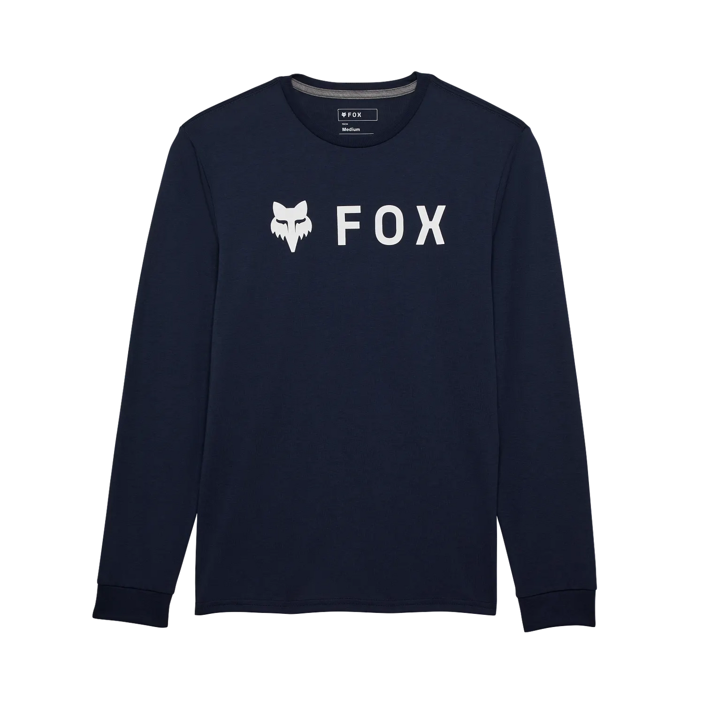FOX ABSOLUTE TRUDRI Technisch T-shirt Lange Mouw Middernachtblauw