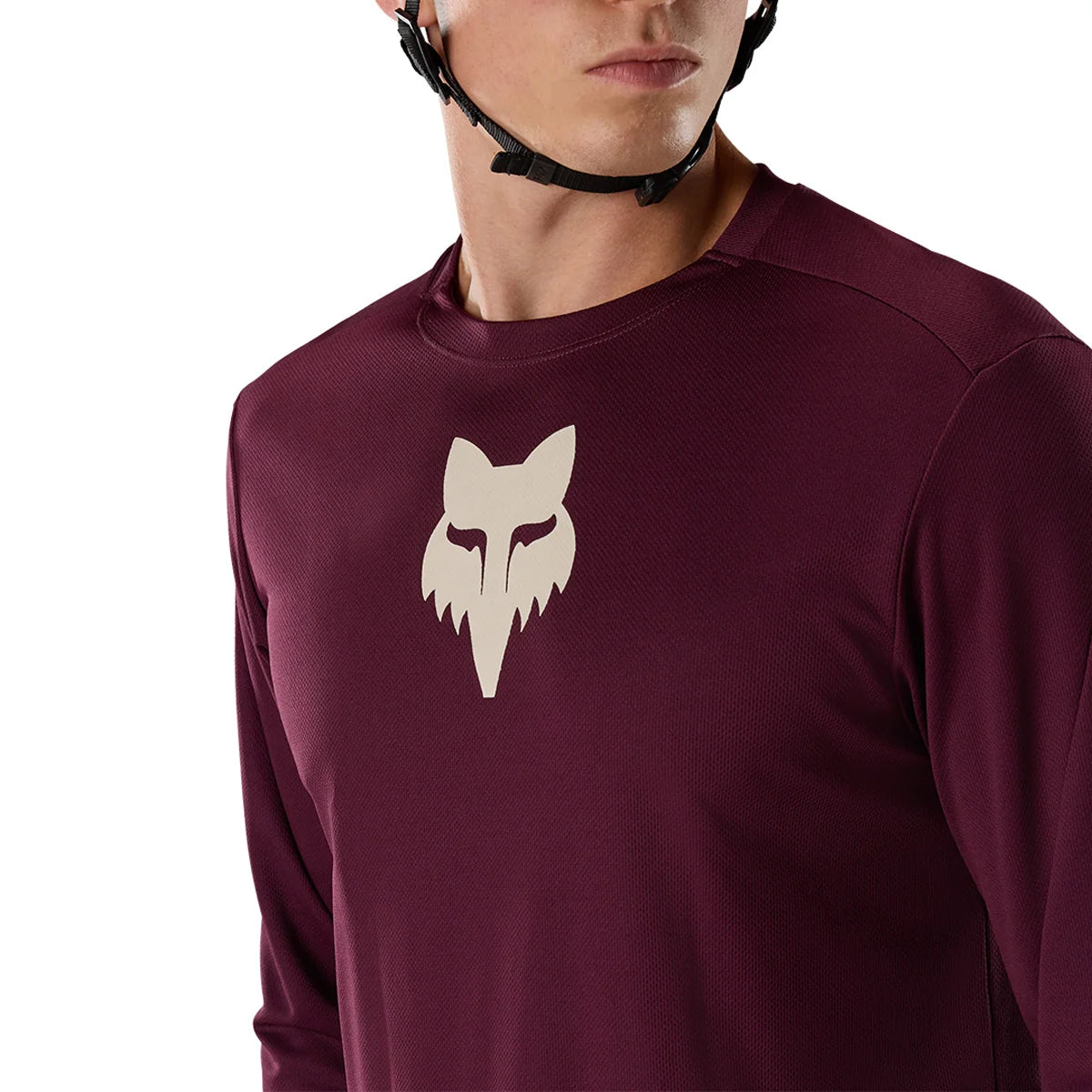 Shirt FOX RANGER FOX HEAD Lange Mouwen Bordeaux 2026