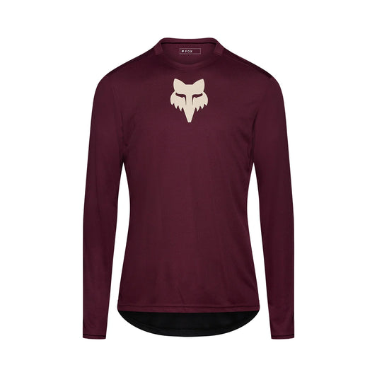 Shirt FOX RANGER FOX HEAD Lange Mouwen Bordeaux 2026