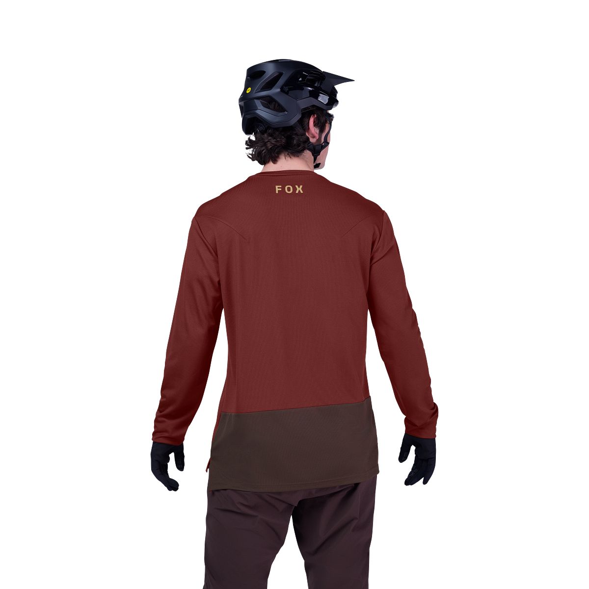 FOX RANGER FOX HEAD Lange Mouw Jersey Bordeaux