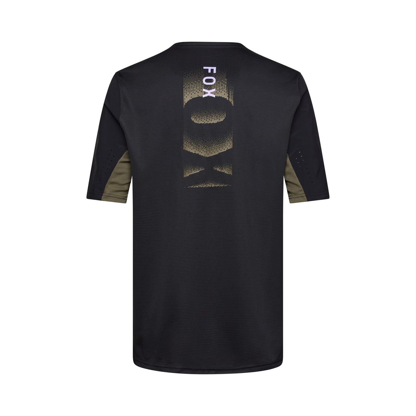 FOX DEFEND PARK Korte Mouw Jersey Zwart 2025