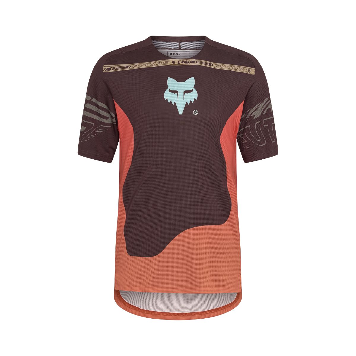 FOX FLEXAIR ELEVATED Korte Mouw Trui Bruin/Oranje