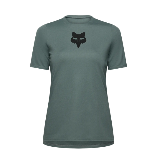 FOX RANGER HEAD damesjersey met korte mouwen saliegroen