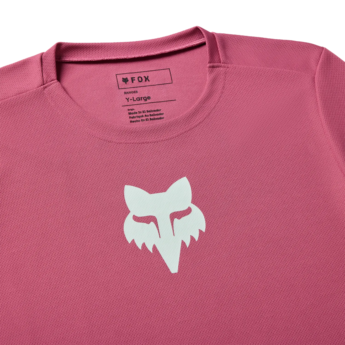 Fietsshirt FOX RANGER FOX HEAD Junior Korte Mouwen Berry