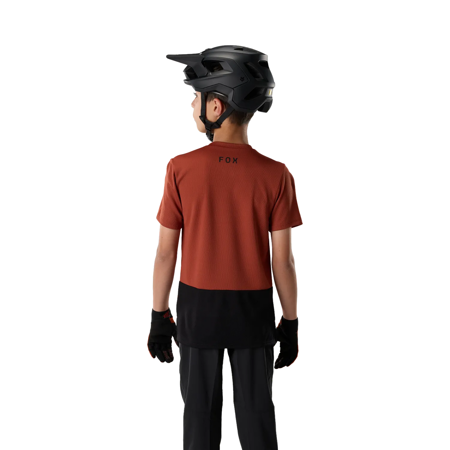 Fietsshirt FOX RANGER FOX HEAD Junior Korte Mouwen Acid Scarlet