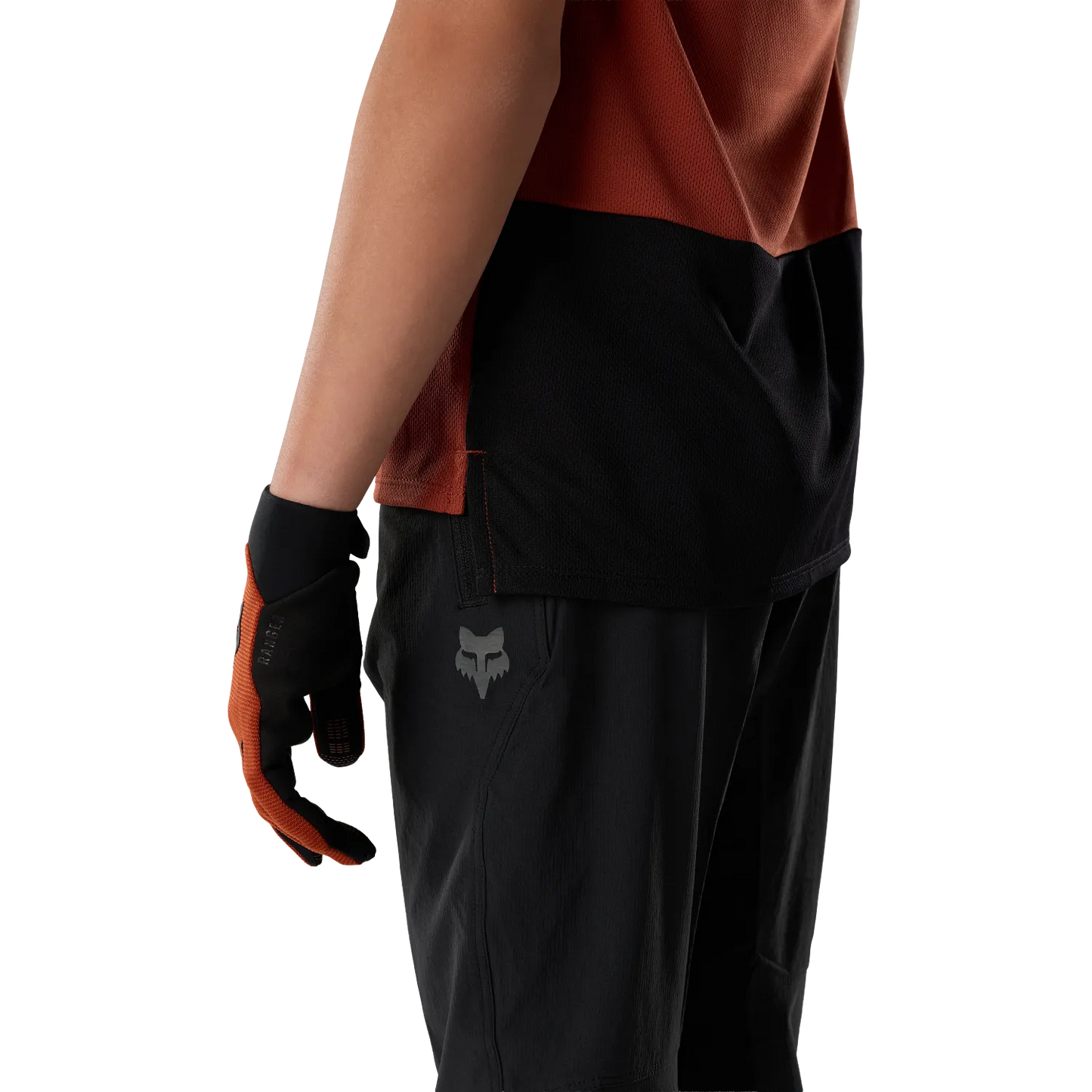 Fietsshirt FOX RANGER FOX HEAD Junior Korte Mouwen Acid Scarlet