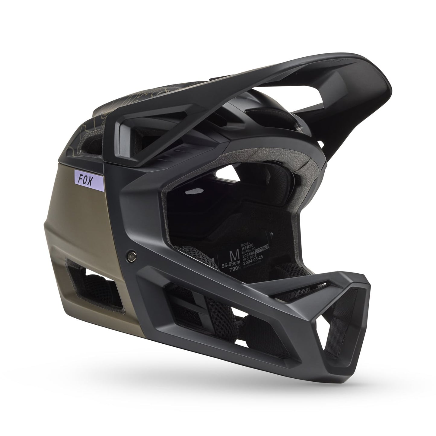 FOX PROFRAME FREQUENCY MIPS MTB Helm Khaki/Zwart 2025