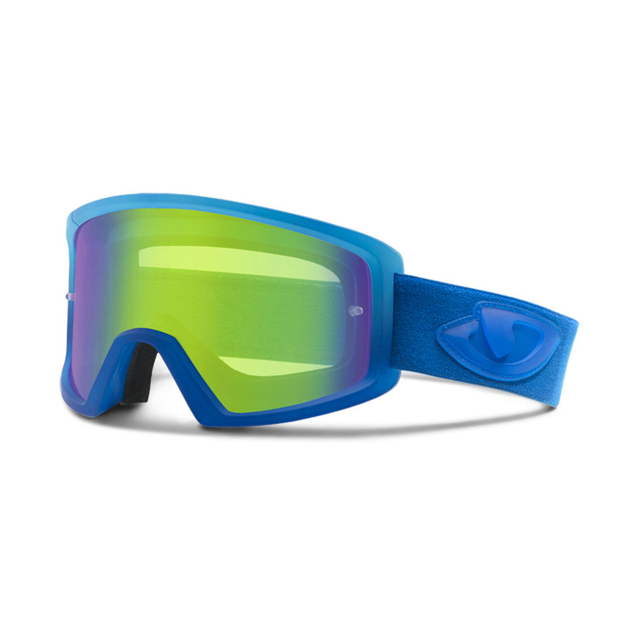 GIRO BLOK MTB Masker Blauw Groen Scherm