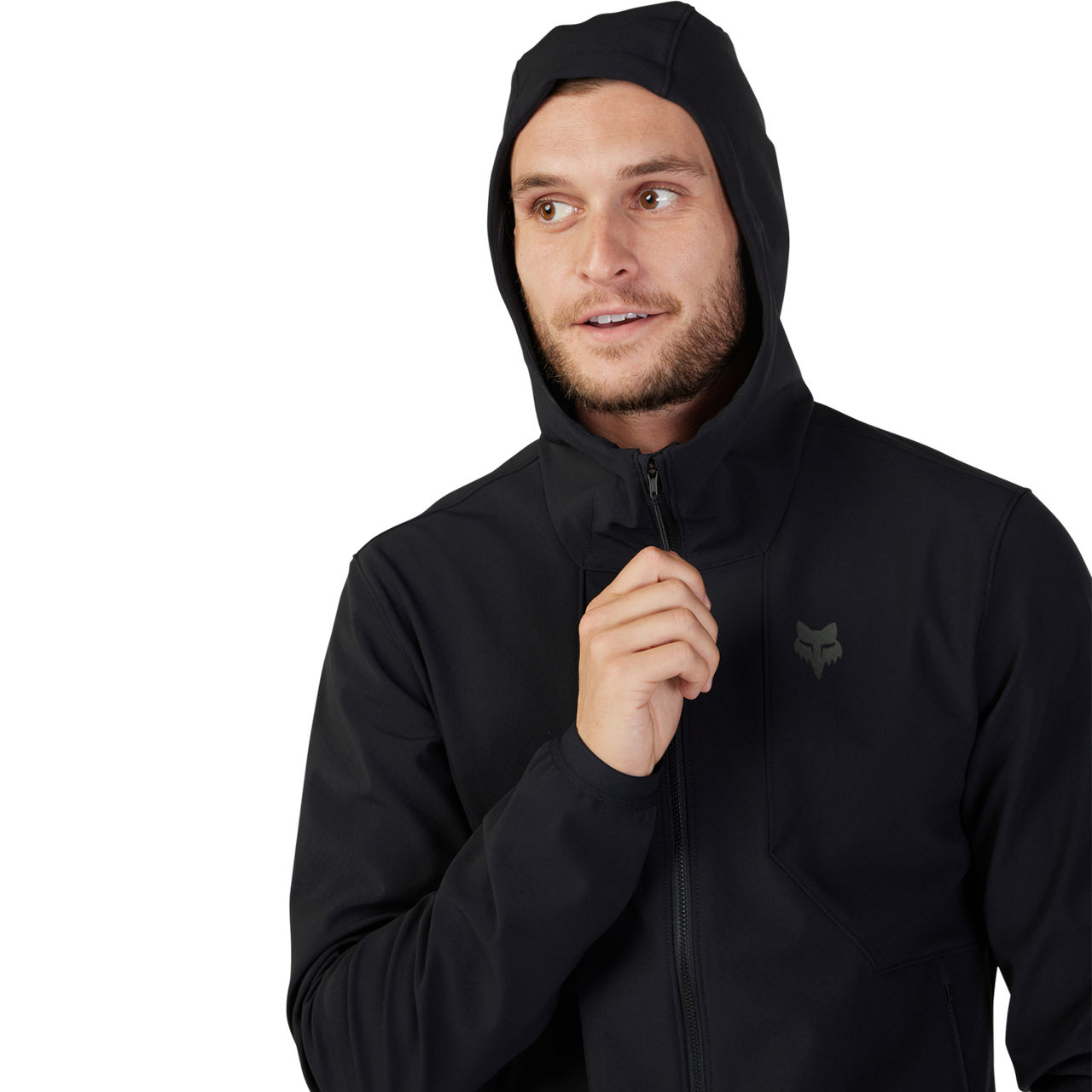FOX RANGER FIRE HOODIE Jas Zwart