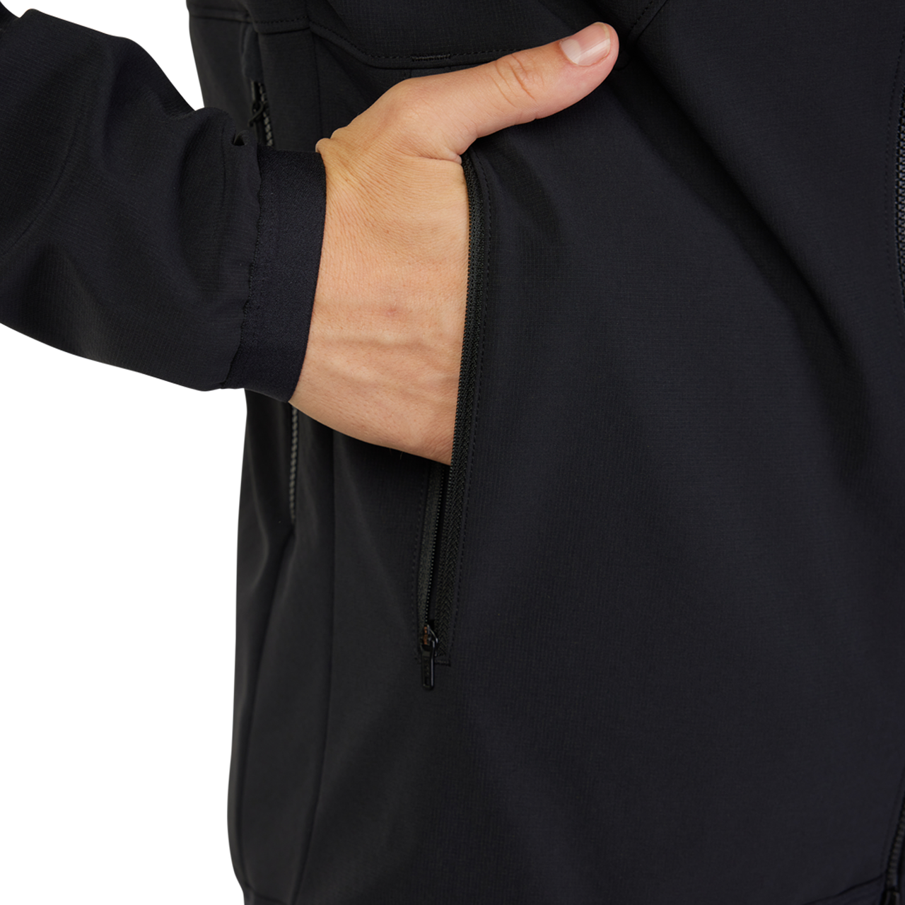 FOX RANGER FIRE HOODIE Jas Zwart