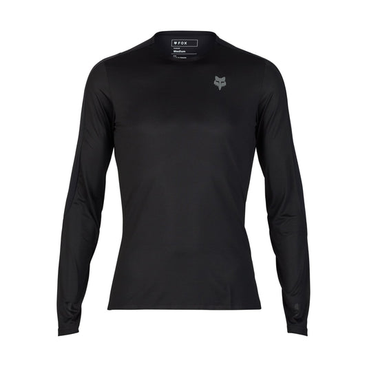 FOX FLEXAIR ASCENT lange mouwen Jersey Zwart 2025