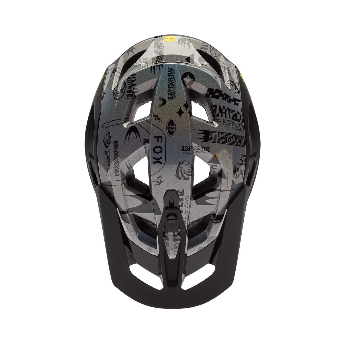 FOX SPEEDFRAME PRO LUNAR MTB Helm Zwart/Grijs - Speciale Editie