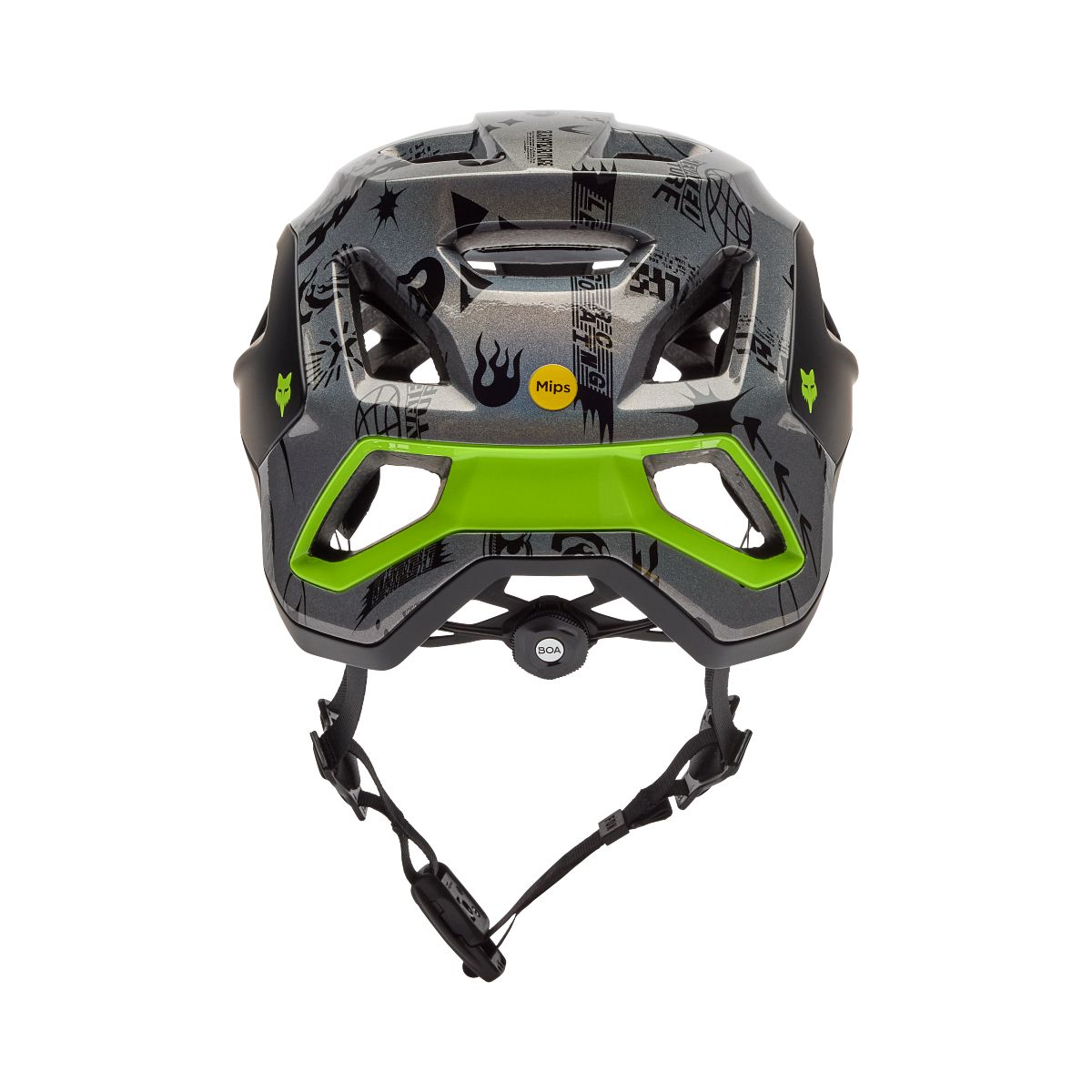 FOX SPEEDFRAME PRO LUNAR MTB Helm Zwart/Grijs - Speciale Editie