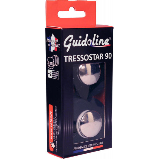 VELOX COTTON TRESSOSTAR 90 Zwart stuurlint