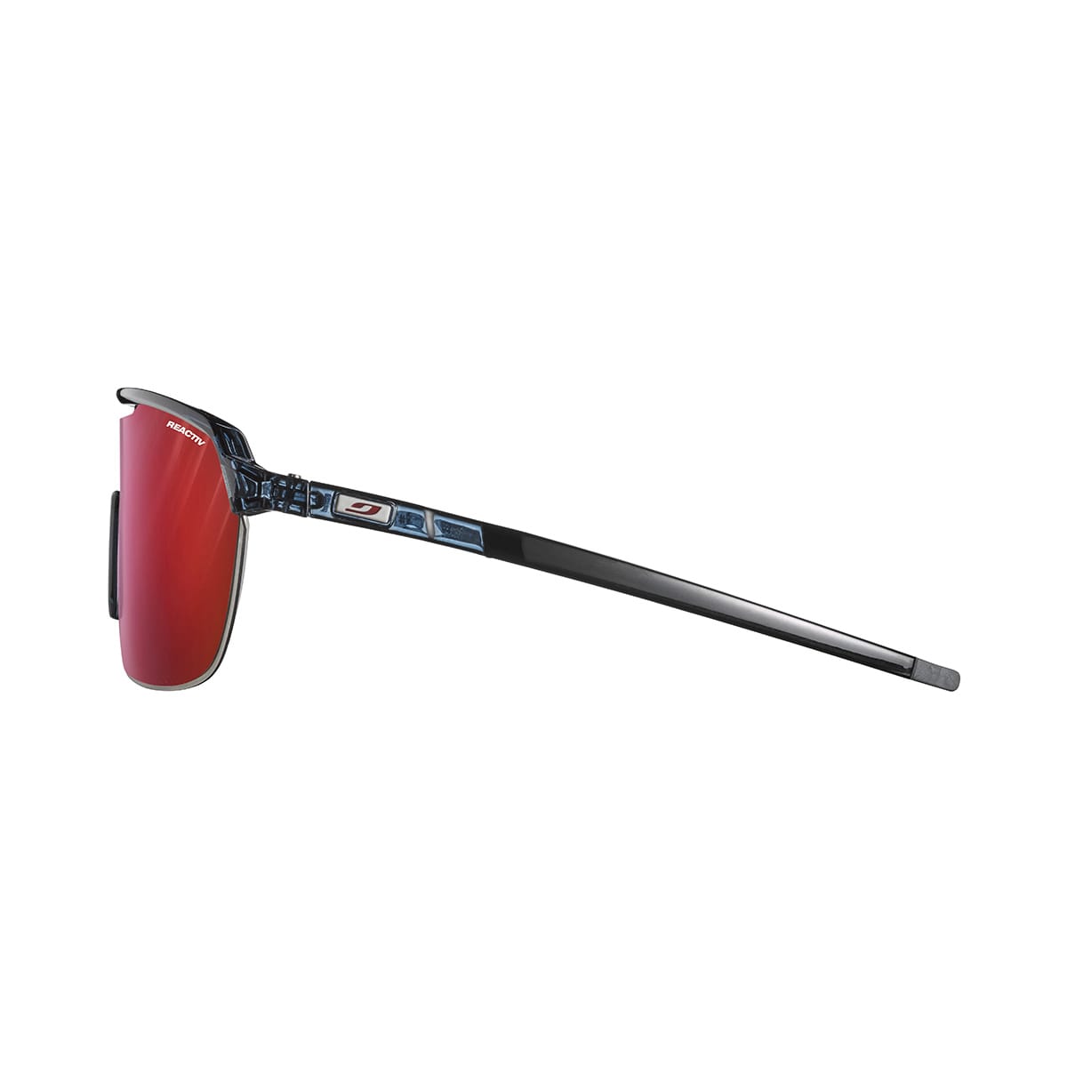 Zonnebril JULBO FREQUENCY Transparant Blauw/Zwart Reactiv