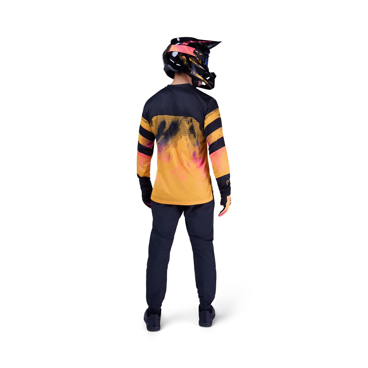 FOX RANGER KAIROS Lange Mouw Trui Zwart/Oranje