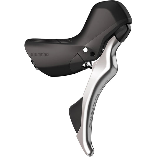 Rechter 10/11V SHIMANO CUES ST-U6030-rem-/schakelgreep - Polish Silver-editie
