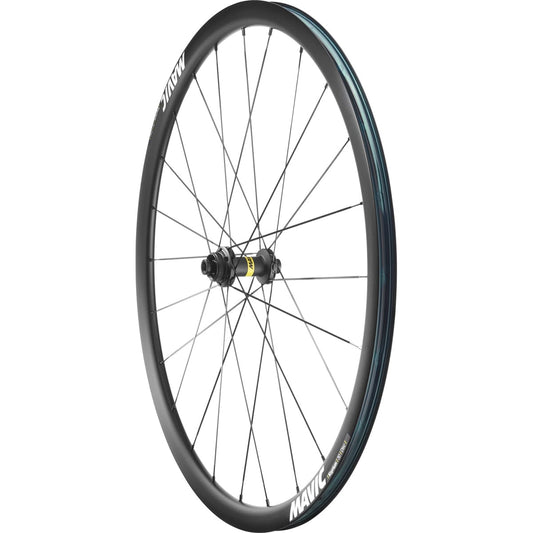 MAVIC KSYRIUM 30 DISC voorwiel met centre lock banden