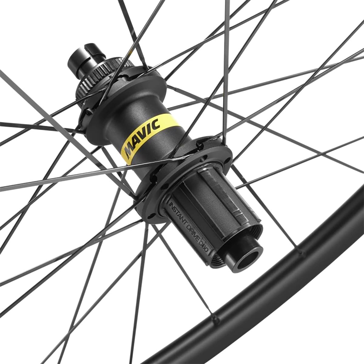 MAVIC KSYRIUM 30 DISC Achterwiel met Banden (Center Lock)