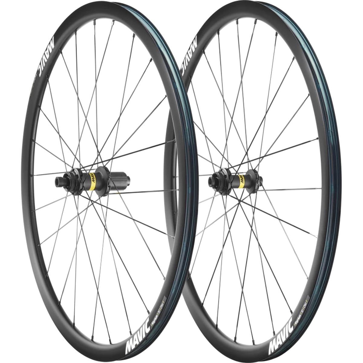 MAVIC KSYRIUM 30 DISC Achterwiel met Banden (Center Lock)