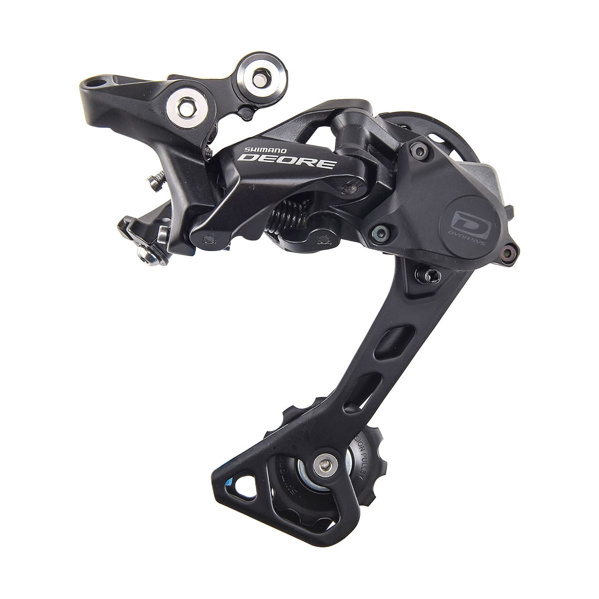 SHIMANO DEORE SHADOW + RD-M6000-GS 10 versnellingen achterderailleur gemiddelde kooi