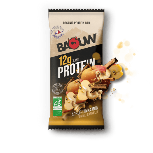 BAOUW ORGANIC EXTRA Appel/Kaneel Eiwitreep (50g)