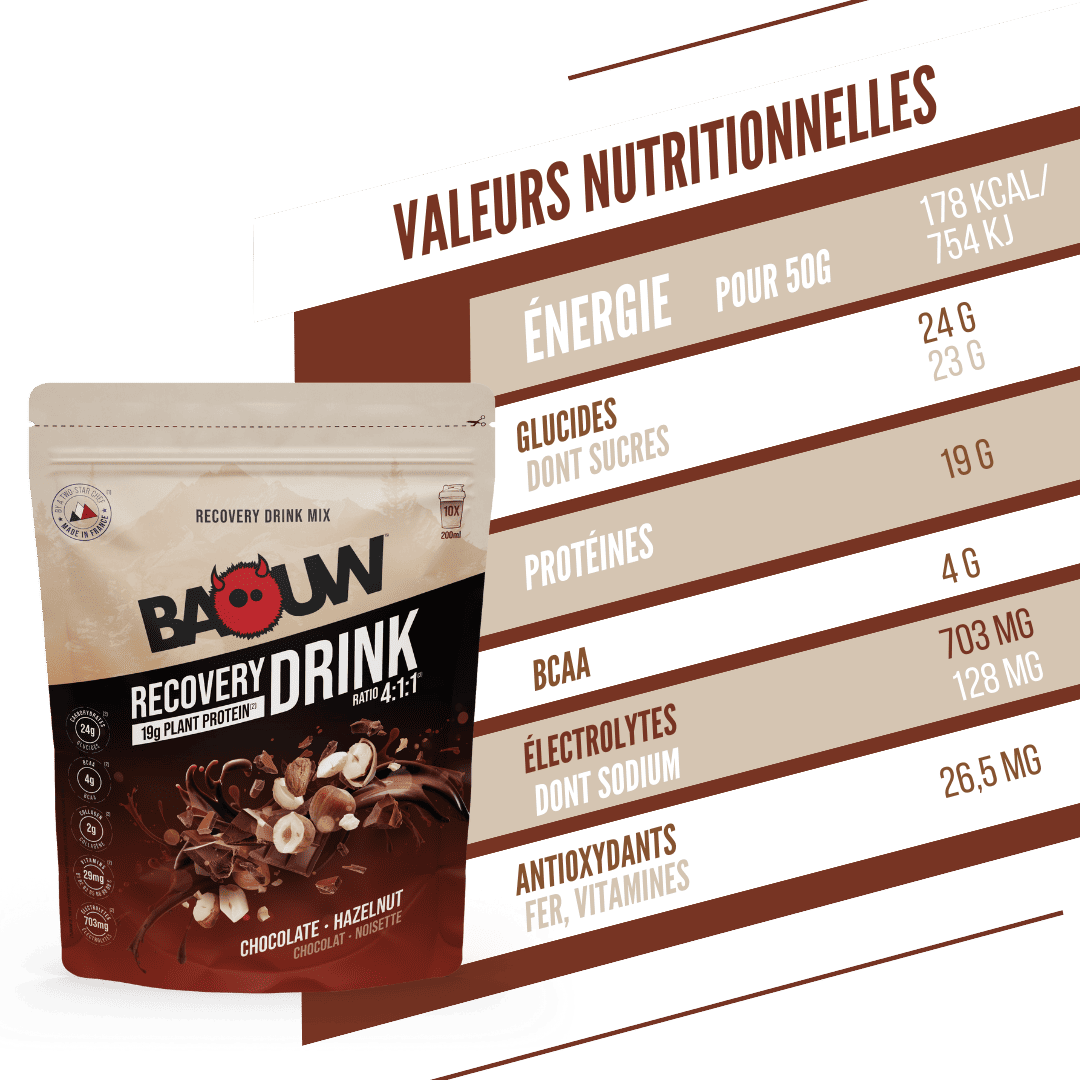 BAOUW RECOVERY Drink (500g) Chocolade Hazelnoot