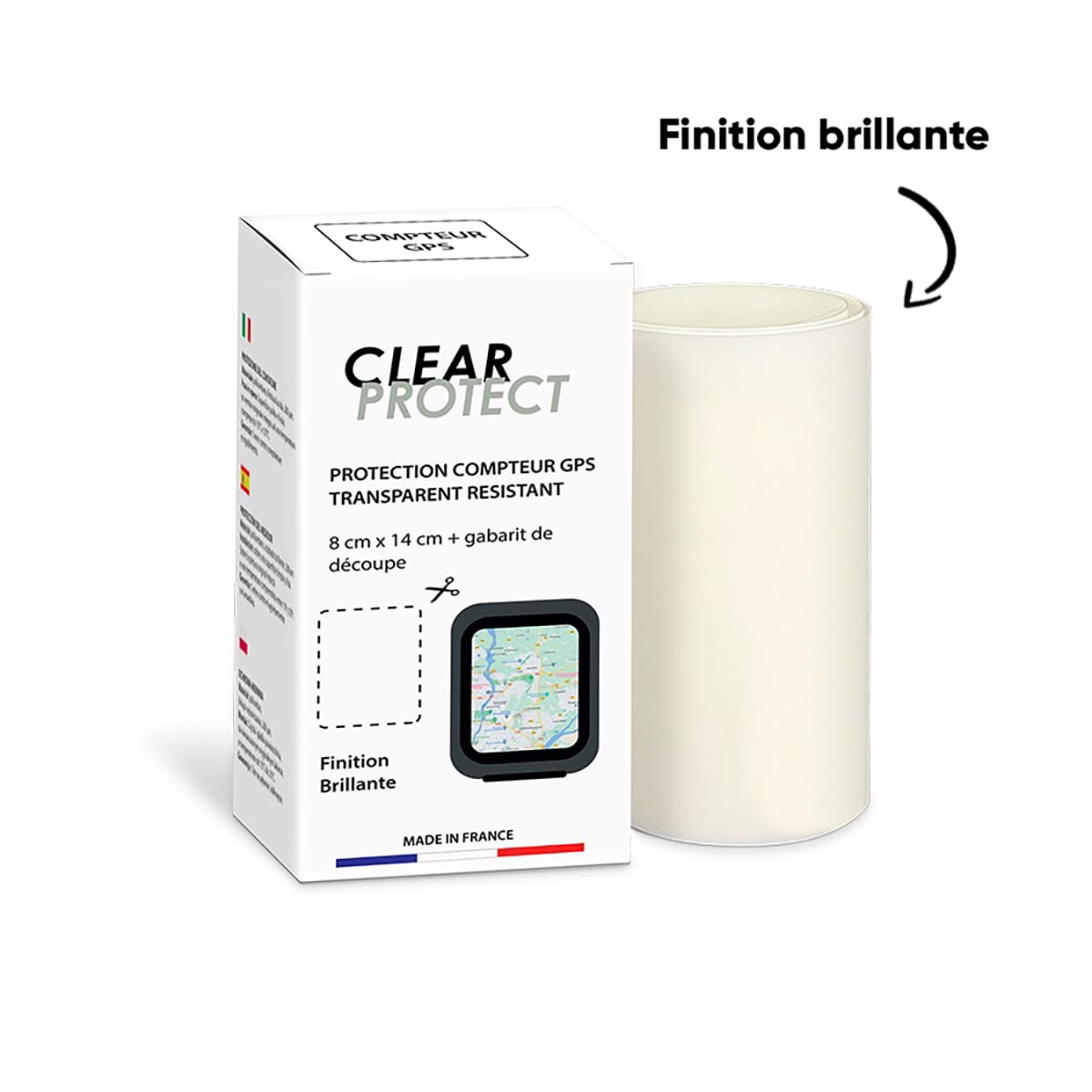 Zelfklevende bescherming voor GPS CLEARPROTECT Brillant