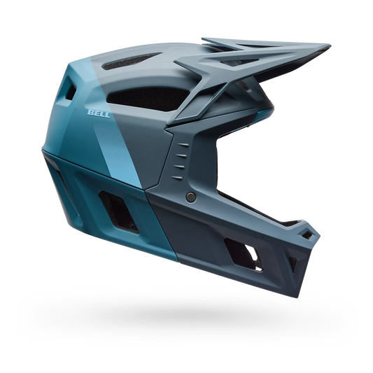 BELL VOLLEDIGE LUCHT MIPS RATIO Staal Grijs/Blauw MTB Helm