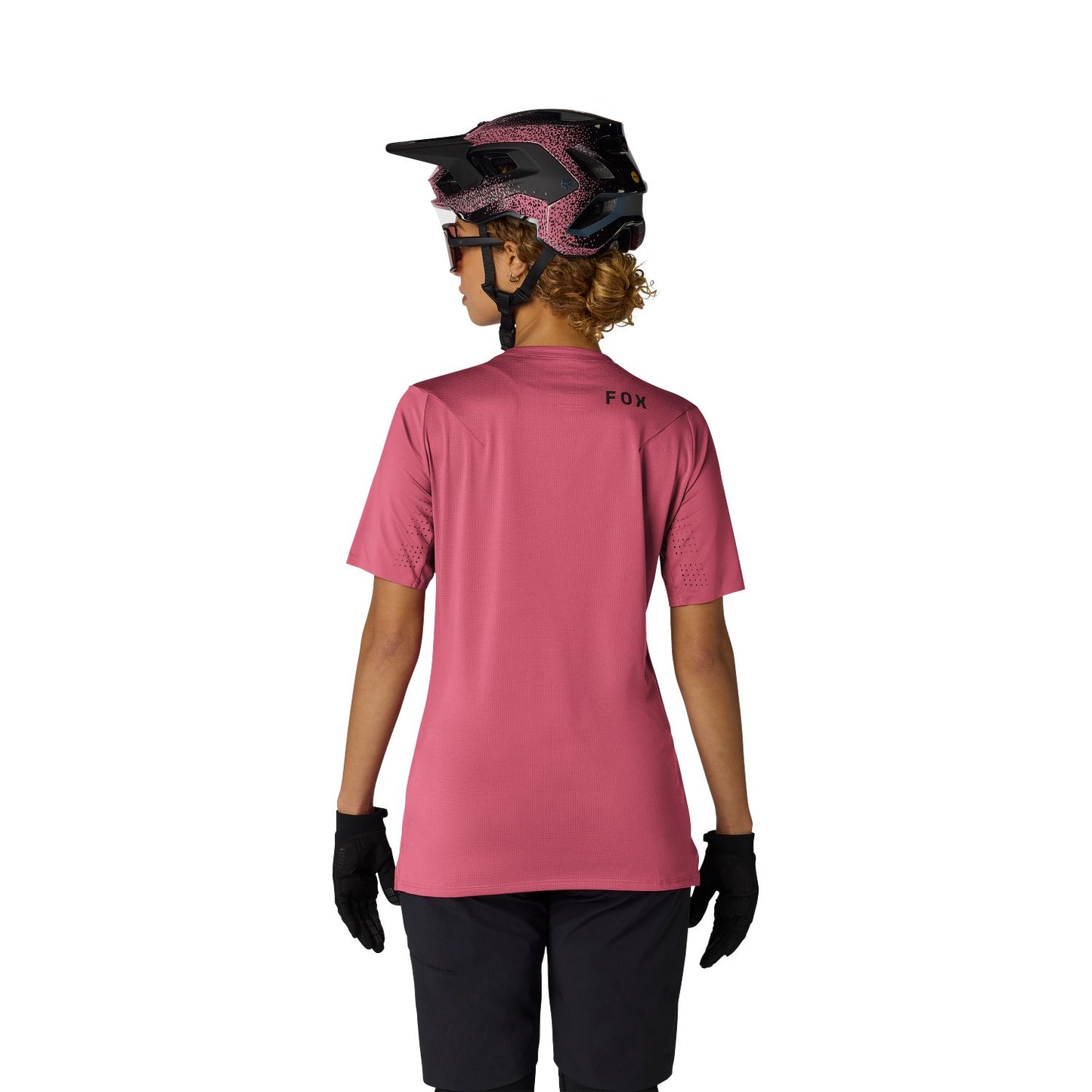 FOX FLEXAIR Jersey met korte mouwen voor dames Berry